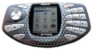 デザインの失敗　Nokia N-Gage