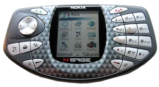 デザインの失敗　Nokia N-Gage