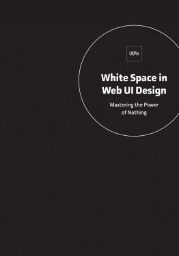White Space in Web UI Design Mastering the Power of Nothing