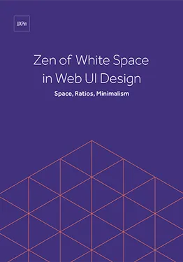 Zen of White Space in Web UI Design Space Ratios Minimalism