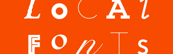 Local Fonts