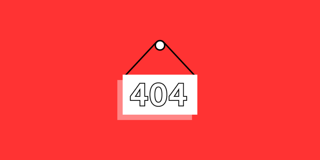 エラー（404）ページ 10の例 | UXPin