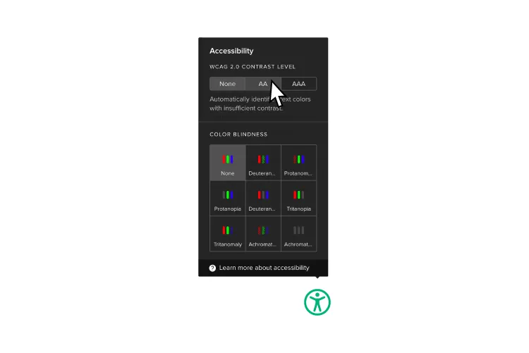 uxpin accessibility wcag color