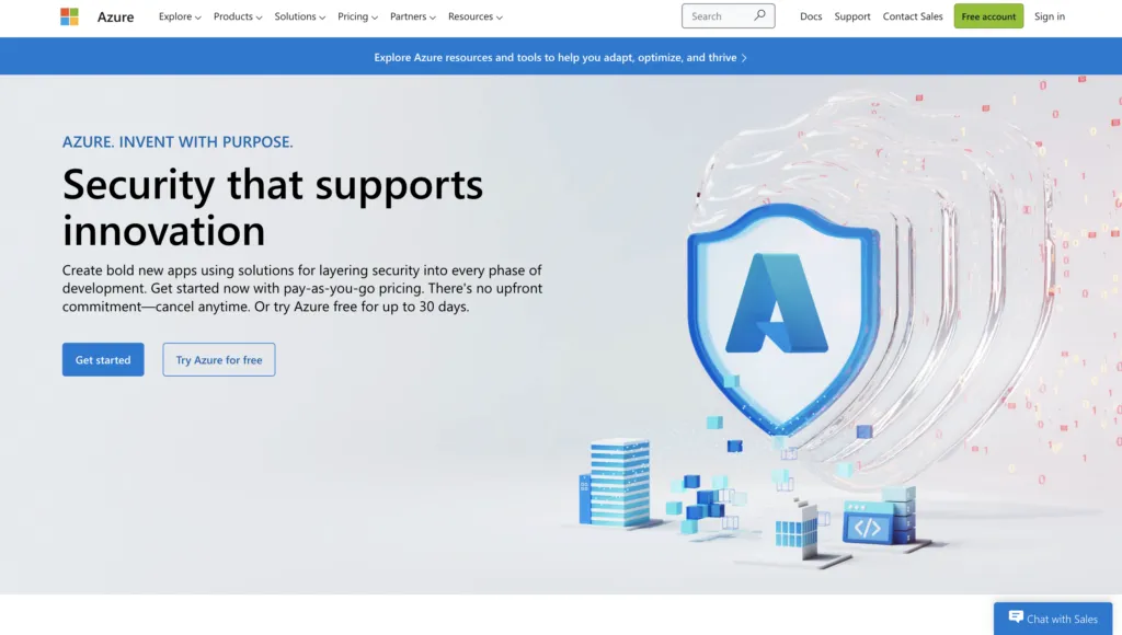 Microsoft Azure software tool