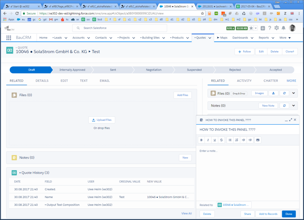 CRUD アプリとは? salesforce